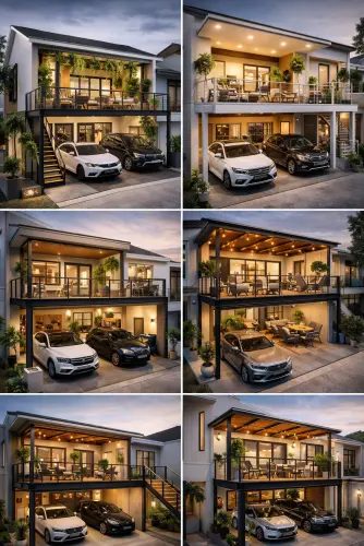 Mezannine Teras Rumah Keren di Jakarta Selatan
